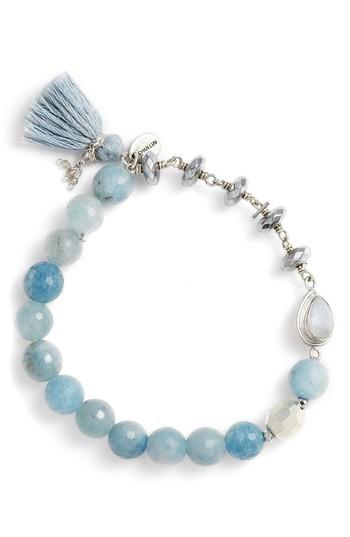 Women's Chan Luu Aquamarine Stretch Bracelet