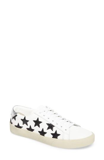 Women's Saint Laurent Classic Court Sneaker .5us / 40.5eu - Ivory