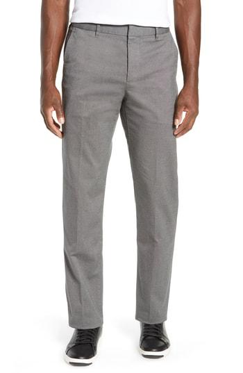 Men's Bonobos Weekday Warrior Stretch Straight Leg Pants X 34 - Grey