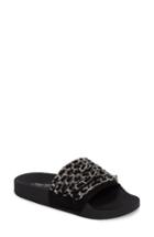 Women's Jeffrey Campbell Jova-chain Platform Slide Sandal M - Black