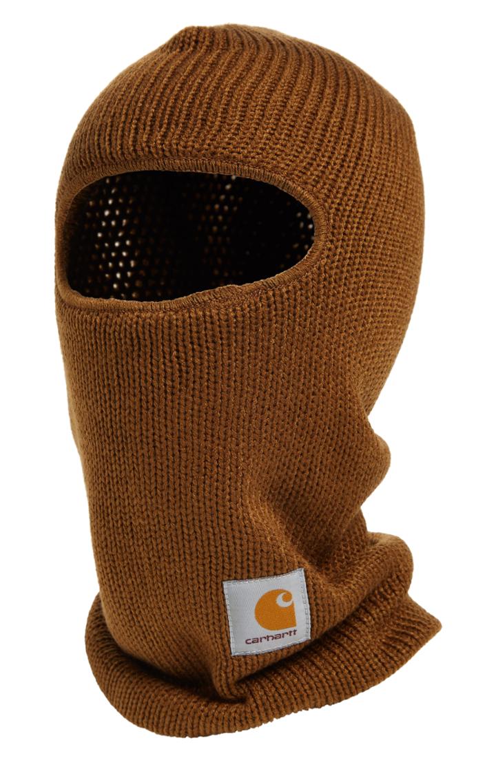 Men's Carhartt Work In Progress Knit Storm Mask - Brown