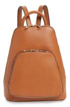 Sole Society Aushan Faux Leather Backpack - Beige