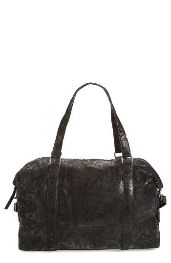 Day & Mood Shiloh Leather Overnight Duffel - None