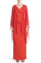 Women's Talbot Runhof Chiffon Stole