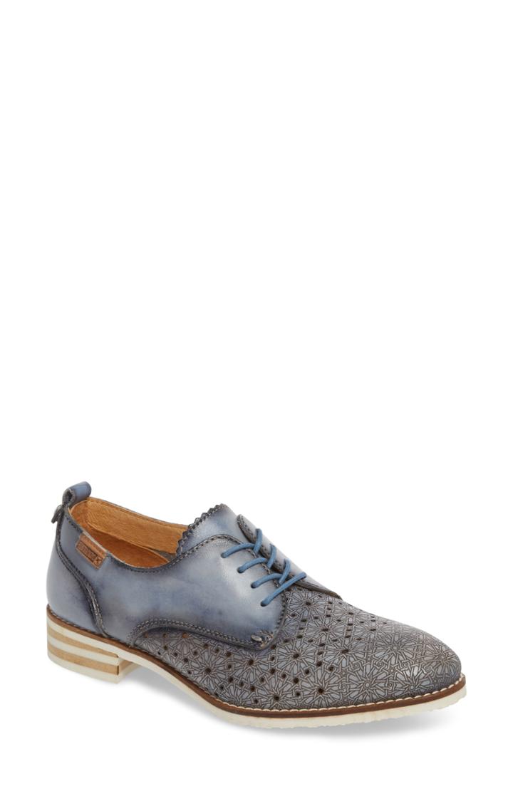 Women's Pikolinos Royal Water Resistant Derby Us / 38eu - Blue