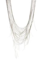 Women's Fabiana Filippi Feather Multistrand Necklace