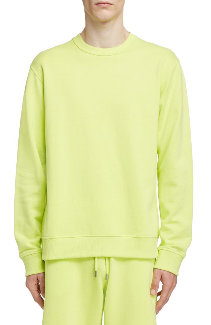 Men's Kenzo Logo Print Sweatshirt - Yellow