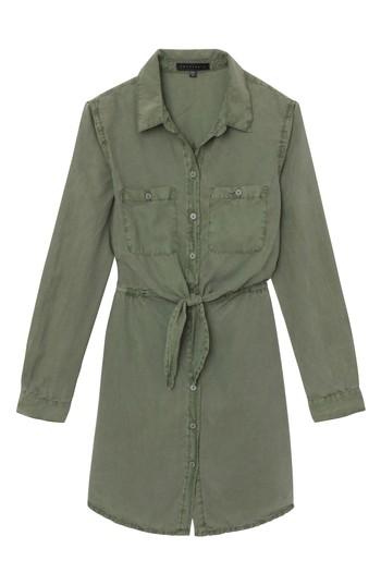Women's Sanctuary Forget Me Knot Shirtdress - Green