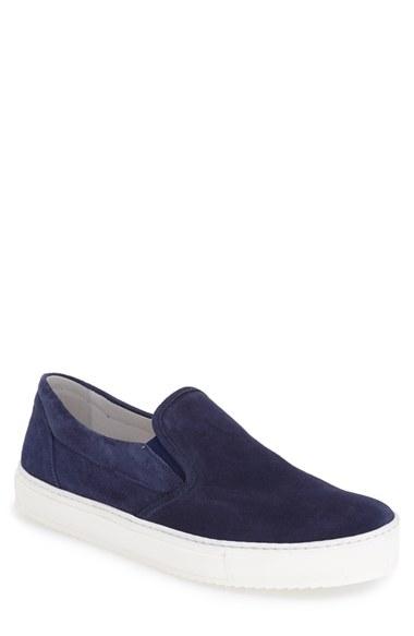 Men's Bugatchi 'monaco' Slip-on .5 M - Blue