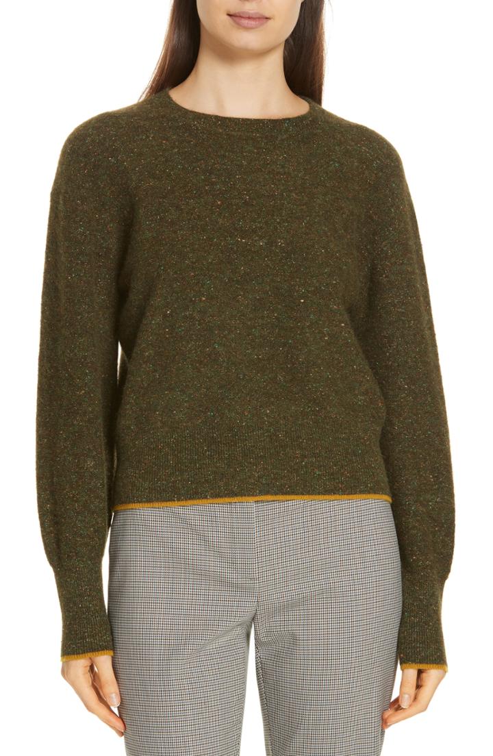 Women's Nordstrom Signature Tweed Knit Sweater