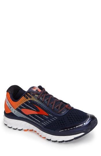 Men's Brooks 'ghost 9' Running Shoe .5 D - Blue