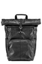 Men's Timberland Walnut Hill Carbon Roll Top Backpack - Black