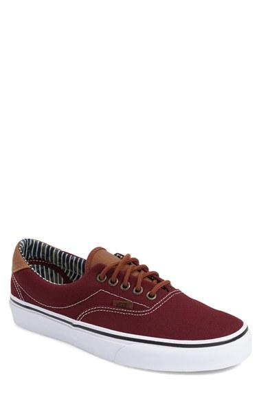 Men's Vans 'era 59' Sneaker M - Burgundy