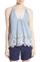 Women's Joie Josepe Cotton Halter Top - Blue