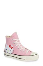 Women's Converse Chuck Taylor All Star Hello Kitty Ct 70 High Top Sneaker M - Pink
