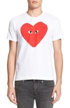 Men's Comme Des Garcons Play Graphic T-shirt