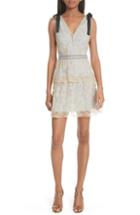 Women's Chelsea28 Button Tie Neck Dress