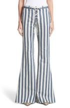 Women's Roberto Cavalli Cotton Lace-up Stripe Pants