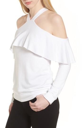 Women's Bailey 44 Window Shop Cold Shoulder Top - White