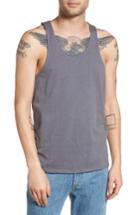 Men's The Rail Slubbed Racer Back Tank - Grey