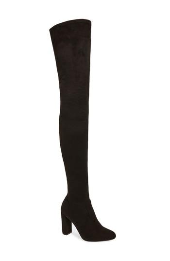 Women's Steve Madden Ezra Thigh High Boot M - Black