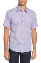 Men's Zachary Prell Madorin Regular Fit Sport Shirt - Purple