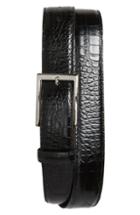 Men's Torino Belts Gator Grain Embossed Leather Belt