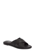 Women's Eileen Fisher Cape Slide Sandal M - Black