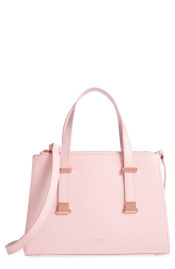Ted Baker London Ameliee Leather Tote - Pink
