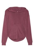 Women's Free People Fp Movement Back Into It Cutout Hoodie - Red