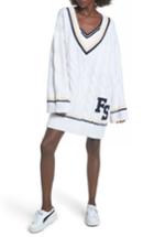 Women's Fenty Puma By Rihanna Longline Cable Knit Sweater - White