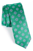 Men's The Tie Bar Medallion Silk Tie, Size - Green
