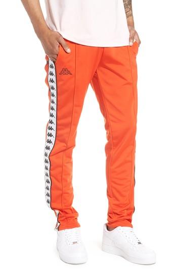 Men's Kappa Banda Snap Pants - Red