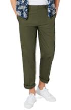 Men's Topman Slim Fit Trousers X 32 - Green