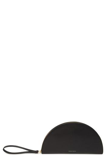 Mansur Gavriel Moon Leather Wallet - Black