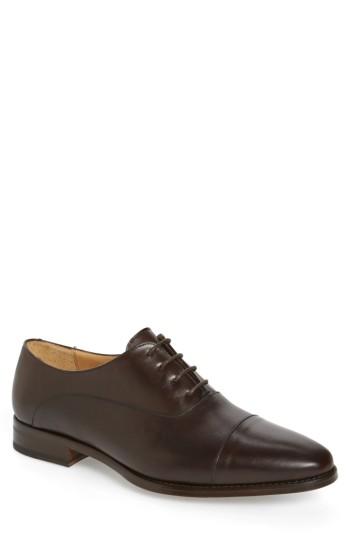 Men's Jack Erwin Joe Cap Toe Oxford D - Brown