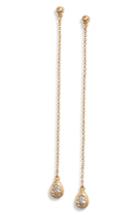 Women's Kate Spade New York Elegant Edge Linear Drop Earrings