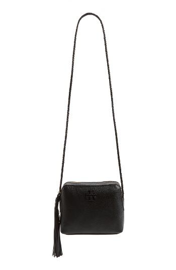 Tory Burch Taylor Leather Camera Bag - Black