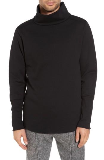 Men's Twenty Funnel Neck Pullover - Black