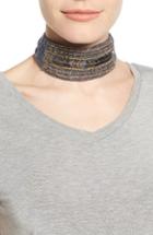 Women's Steve Madden Embellished Bandanna Choker