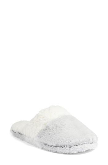 Women's Nordstrom Frosted Scuff Slippers - Grey