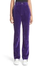 Women's Marc Jacobs Flocked High Waist Disco Jeans - Purple