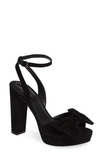 Women's Pelle Moda Paige Platform Sandal M - Black