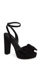 Women's Pelle Moda Paige Platform Sandal M - Black