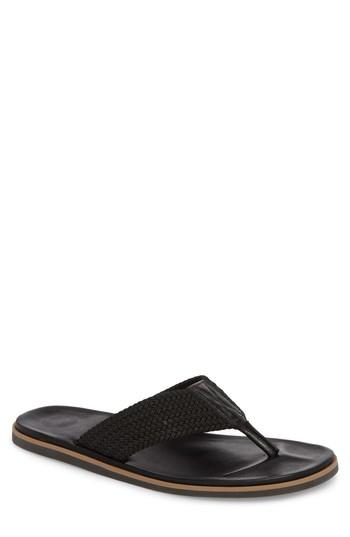 Men's 1901 Salinas Flip Flop -8.5us / 42eu - Black