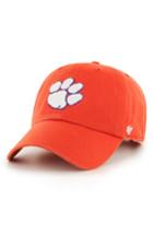 Men's 47 Brand Collegiate Clean Up Cap - Orange