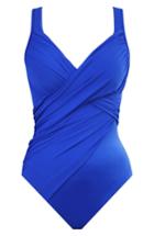 Women's Miraclesuit Rock Solid Revele One-piece Swimsuit - Blue
