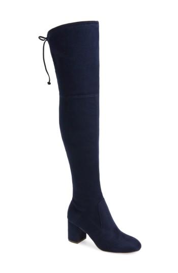 Women's Charles By Charles David Owen Over The Knee Boot .5 M - Blue