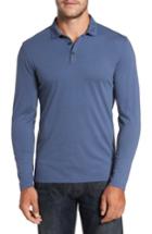 Men's Robert Barakett 'banff' Fit Polo, Size Small - Blue