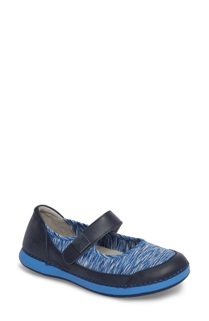 Women's Alegria Gem Mary Jane Flat .5us / 41eu - Blue